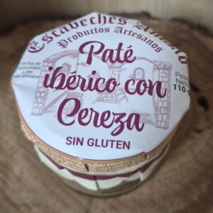 Paté ibérico con cereza
