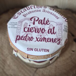 Paté de ciervo al Pedro Ximenez